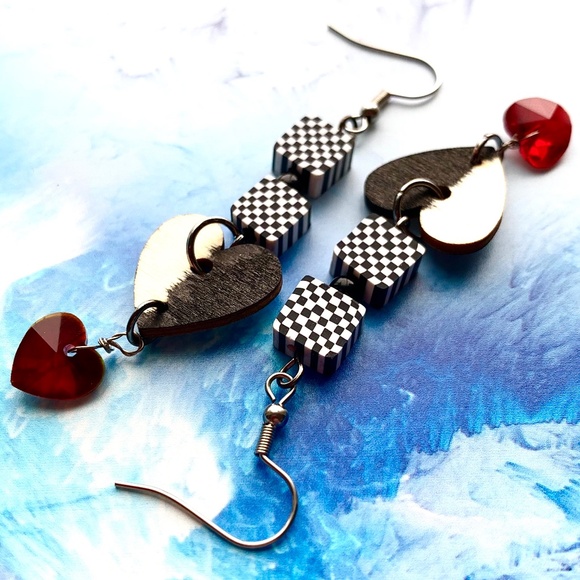 Keychain | Handmade Keychain | Beaded Keychain | Earrings | Handmade Earrings - Picture 14 of 16